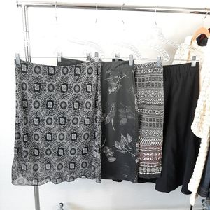 Reseller Inventory Bundle Black Knit Skirt M